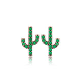 Pendiente Cactus mini