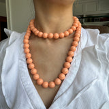 Collar Candy largo Peach