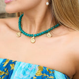 Collar Cassis azul