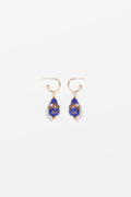 Pendientes Agra Azul