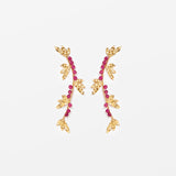 Pendientes Enredadera Fresa