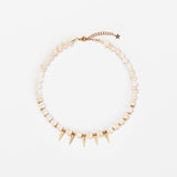Collar Punky Blanco Gold