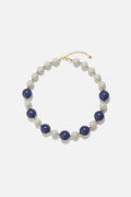 Collar Candy gris y azul
