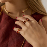 Anillo Meñique Meryt Oro