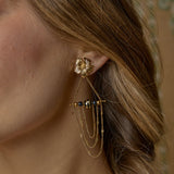 Pendientes Flora Cadena