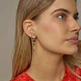 Pendientes Flora Oro