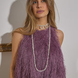 Collar largo Etna Plata