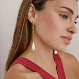 Pendientes Gotas Nácar