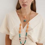 Collar Bora Bora Naranja