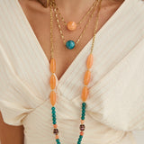 Collar Bora Bora Naranja