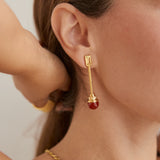 Pendientes Meryt Oro