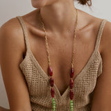 Collar Bora Bora Rojo
