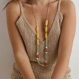 Collar Bora Bora Amarillo