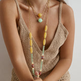 Collar Bora Bora Amarillo