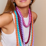 Collar Candy largo Peach