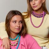 Collar Candy Largo Morado