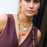 Pendientes Saanvi Papaya