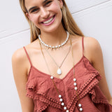 Collar Punky Blanco Gold