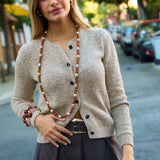 Collar Shanghai Caramelo