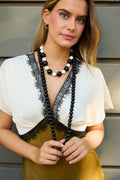 Collar Candy negro y butter