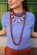 Collar Candy largo Teja