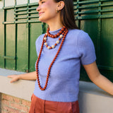 Collar Candy largo Teja