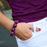 Pulsera Candy Morada