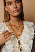 Collar Pepita Mostaza
