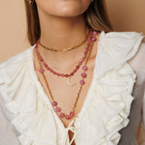 Collar Moonligth Rosa