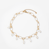 Choker Perlas