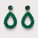 Pendientes Lirio Verde